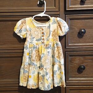 Flower Summer Dress - 2t